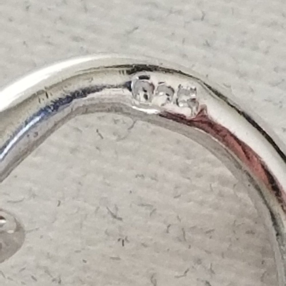 Solid Sterling Silver Handcrafted Cascading Wave … - image 6